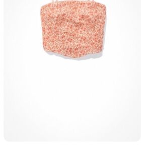 AE Floral Corset Tube Top